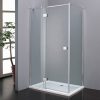 Clyde aszimmetrikus szögletes zuhanykabin Easy Clean bevonattal 120x90x200 cm
