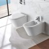 Clement fali, rimless WC