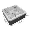 Palermo Life Deluxe jakuzzi storm clouds