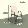 Tanger 4+1 kerti bútor garnitúra szett bézs