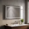 Vid tükör led világítással 120x60 cm